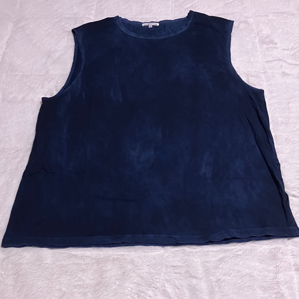 Cotton Citizen Deep Blue Tank Top